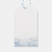 Étiquettes-cadeau Fille Sirène 1ère fête d'anniversaire (Dos)