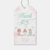 Étiquettes-cadeau Fille spa Fête Anniversaire (Devant)