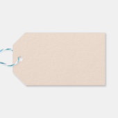 Étiquettes-cadeau Fille vintage (Dos Horizontal)