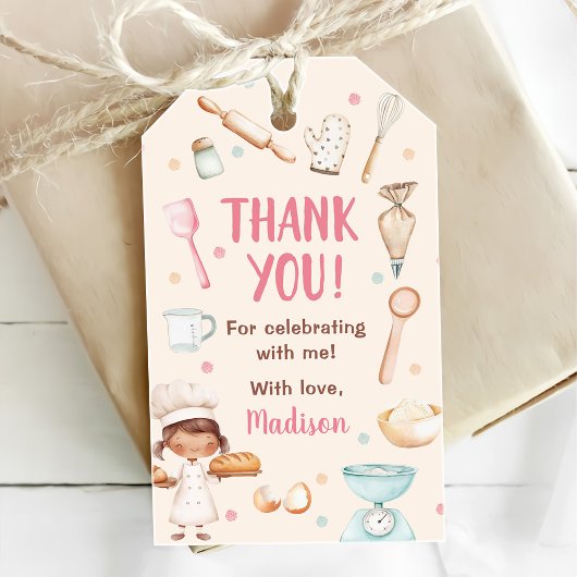 Étiquettes-cadeau Filles à la première fête d'anniversaire