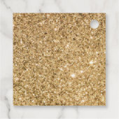 Étiquettes Cadeau Filles Château Rose Princesse Anniversaire (Dos)