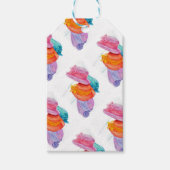 ÉTIQUETTES-CADEAU FILLES COLORÉES CASQUETTES (Devant)