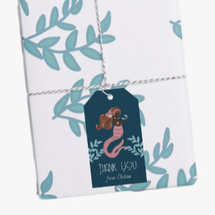 Étiquettes-cadeau Filles de sirènes fête d'anniversaire
