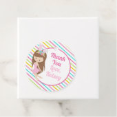 Étiquettes Cadeau Filles mignonnes Fête d'anniversaire de Pâques Per (En situation)