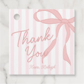 Étiquettes Cadeau Filles Tutu Coquette Ballerina (Devant)