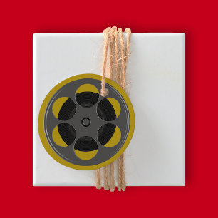 Étiquettes Cadeau Film Reel Movie Thème