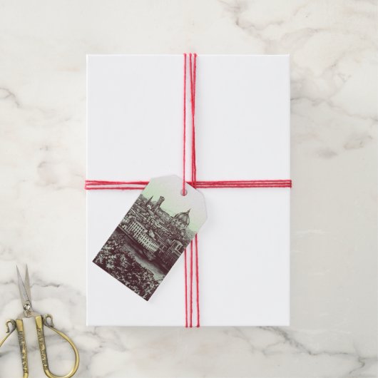 Étiquettes-cadeau Firenze (Avec de la ficelle)