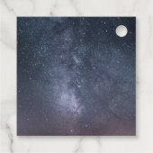 Étiquettes Cadeau Fireworks Sweet 16 Midnight Blush ID984 (Dos)