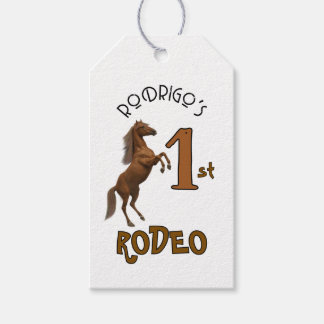 Étiquettes-cadeau First Rodeo