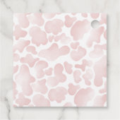 Étiquettes Cadeau First Rodeo 1st Birthday Dusty Pink (Dos)