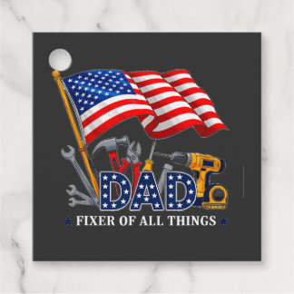 Étiquettes Cadeau Fixer Of All Things Mechanic Dad