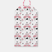 Étiquettes-cadeau Flamant rose (Dos)