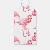 Étiquettes-cadeau Flamants roses (Dos)