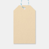 Étiquettes-cadeau Flapper avec du gui (Dos)