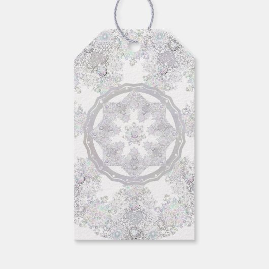 Étiquettes-cadeau Flèche blanche (Dos)