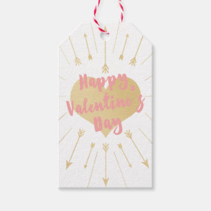 Étiquettes-cadeau Flèches de Valentine