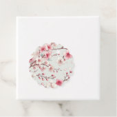Étiquettes Cadeau Fleur de Cerisier (En situation)