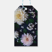 Étiquettes-cadeau Fleur de Dahlia Maussade (Dos)