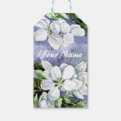 Étiquettes-cadeau Fleur de pommier  (Devant)