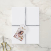 Étiquettes-cadeau Fleur sauvage fée lavande pixie anniversaire (Avec de la ficelle)