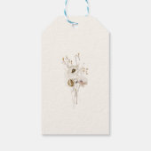 Étiquettes-cadeau Fleur sauvage Whimsical Meadow Sage Mariage Bienve (Dos)