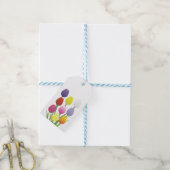 Étiquettes-cadeau Fleur Tulip (Avec de laficelle)