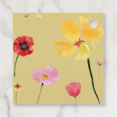 Étiquettes Cadeau Fleurissement (Dos)