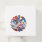 Étiquettes Cadeau Fleurs (En situation)