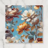 Étiquettes Cadeau Fleurs (Devant)