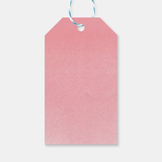 Étiquettes-cadeau Fleurs blanches délicates (Dos)