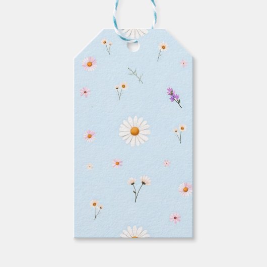 Étiquettes-cadeau Fleurs de lilas (Devant)