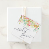 Étiquettes Cadeau Fleurs de printemps été | Baby Shower de mariage (En situation)