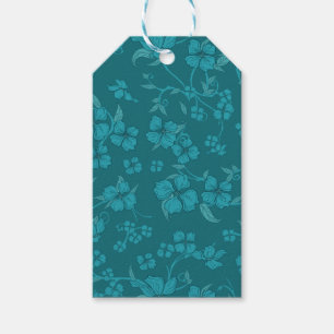 Étiquettes-cadeau Fleurs déplaisantes Motif 2