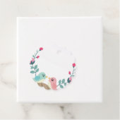 Étiquettes Cadeau Fleurs printanières inséparables (En situation)