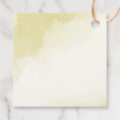 Étiquettes Cadeau fleurs rouges noires or feuille mariage (Dos)