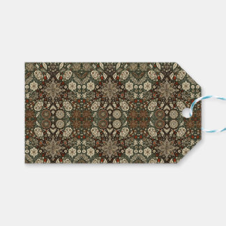 Étiquettes-cadeau Flocon de neige rustique