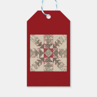 Étiquettes-cadeau Flocons de Neige clair