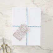 Étiquettes-cadeau Floral Fairy Garden Birthday Baby Shower Gift Tags (Avec de laficelle)