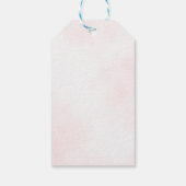 Étiquettes-cadeau Floral Fairy Garden Birthday Baby Shower Gift Tags (Dos)