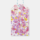 Étiquettes-cadeau Floral, mixed petals prinf Small Gift Bag (Dos)