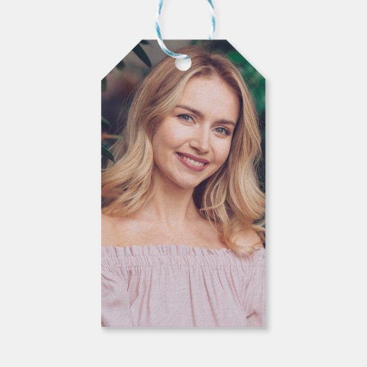 Étiquettes-cadeau Floral Wreath Funeral Seed Packet Photo (Dos)