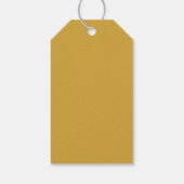 Étiquettes-cadeau Flore tournesol vert Script Mariage Merci (Dos)