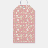 Étiquettes-cadeau Flores ocres tags (Dos)