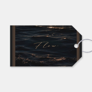 Étiquettes-cadeau Flow - Eaux Profondes