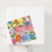 Étiquettes Cadeau flower gift tags (En situation)