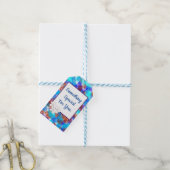 Étiquettes-cadeau Flower Power (Avec de laficelle)