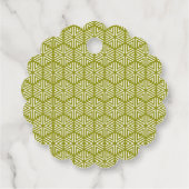 Étiquettes Cadeau Fluffy Squirrel Gift Winter Baby Shower Gift  (Dos)