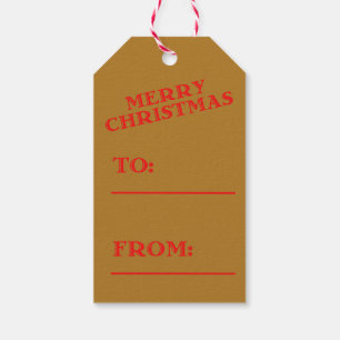 Étiquettes-cadeau Fly Fishing Flies Noël Tags Joyeux Noël