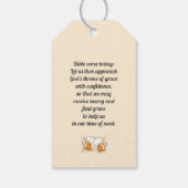 Étiquettes-cadeau Foi et bourse - Oktoberfest Tee (Dos)