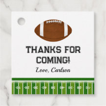 Football Boy Anniversaire Merci